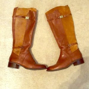 Tan Riding Knee Boots size 7